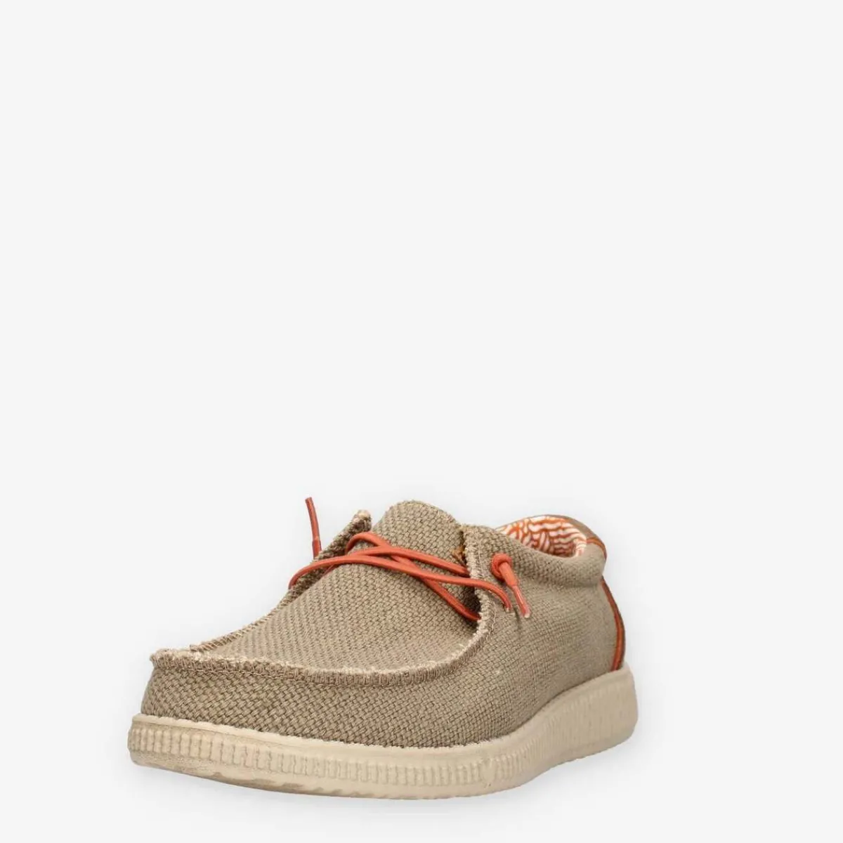 Walk In Pitas WP150-STEVE-27TAUPE-Homme Slip Ons