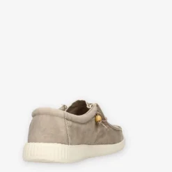 Walk In Pitas WP150-WALLABI-WASHED-57BEI-Homme Slip Ons