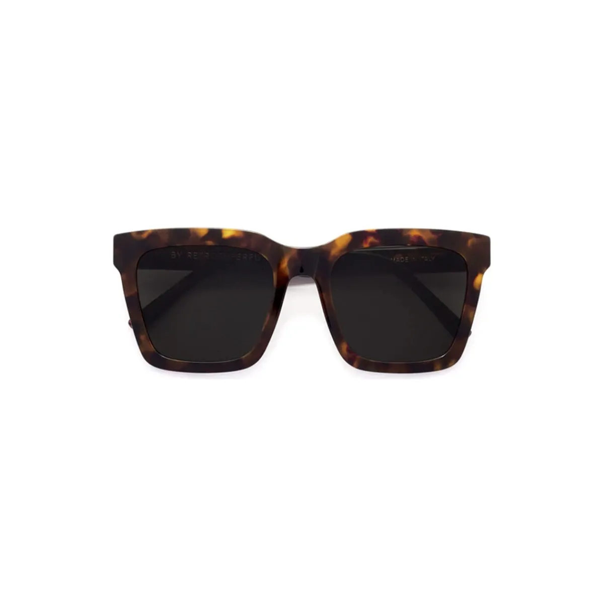 Retrosuperfuture 0WX Aalto Lunettes de soleil, Havana/Noir, 54 mm-Homme Lunettes De Soleil
