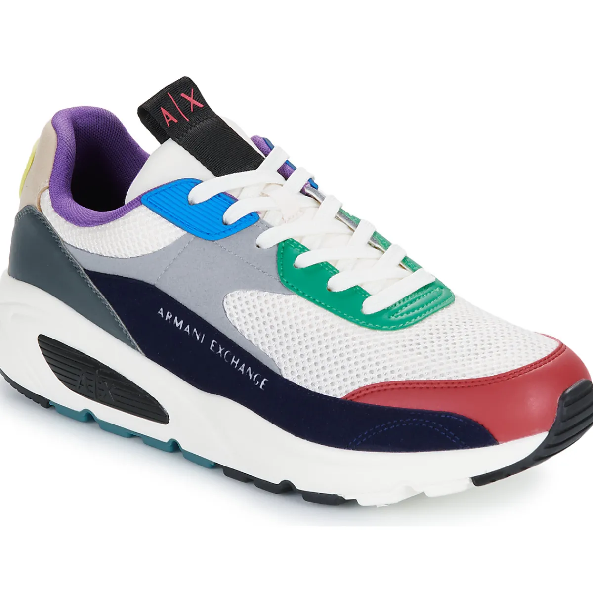 Armani Exchange XUX121-Homme Baskets Mode